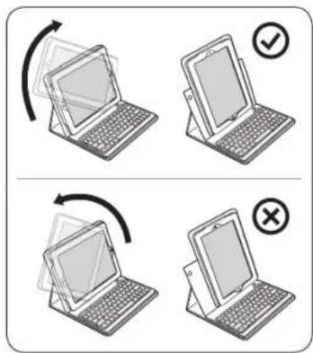 KENSINGTON KeyFolio Pro - Collegare la tastiera all'iPad - 2