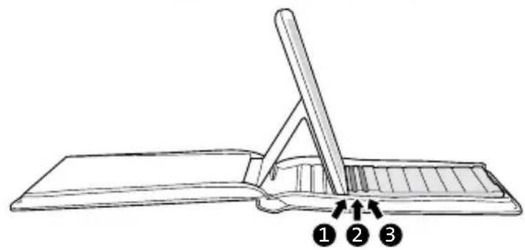 KENSINGTON KeyFolio Executive - Nézetek megtekintési szögei - 2