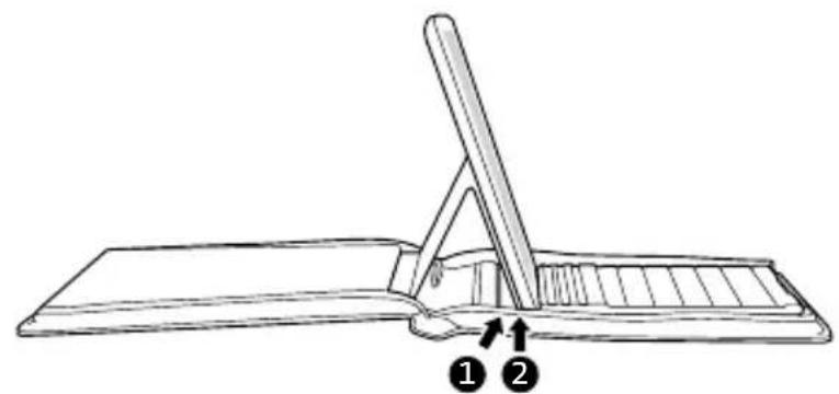 KENSINGTON KeyFolio Executive - Angolazioni di visualizzazione - 1