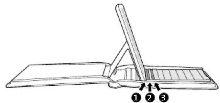 KENSINGTON KeyFolio Executive - Angolazioni di visualizzazione - 2