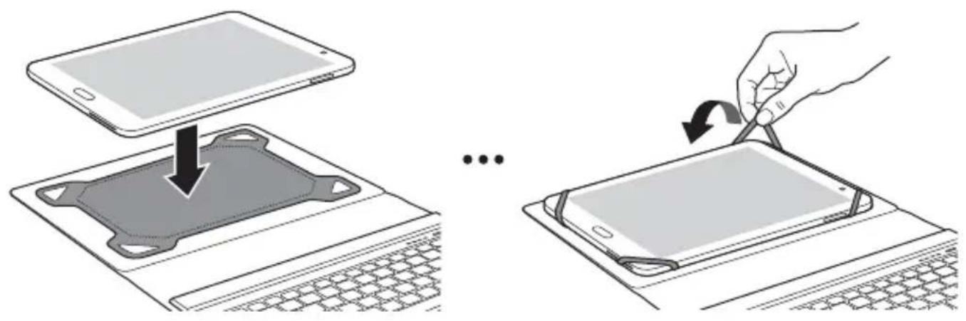 KENSINGTON KeyFolio Fit - Uw tablet installeren - 1