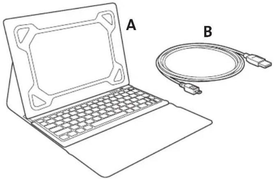 KENSINGTON KeyFolio Fit - Obsah - 1