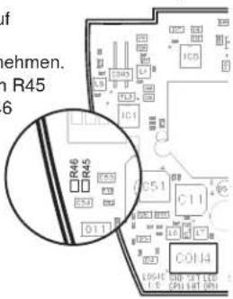 SHURE MX418DC - Ändern von SWITCH OUT zu „Immertastend“ - 1