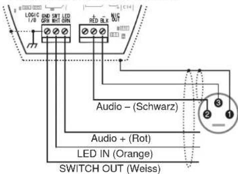 SHURE MX418DC - Anschlussplan - 1