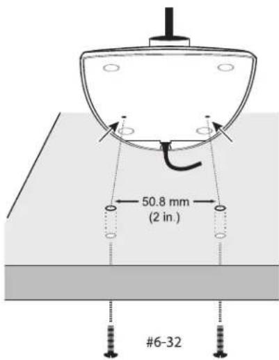 SHURE MX418DC - Microphone Placement - 2