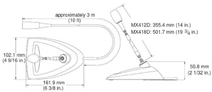 SHURE MX418DC - ZERTIFIZIERUNG - 1