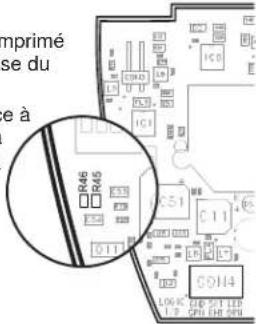 SHURE MX418DC - Configuration de COUPURE pour la coupure instantanée permanente - 1