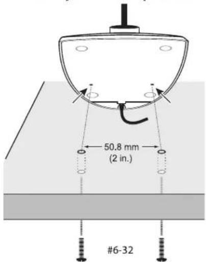 SHURE MX418DC - Colocacion del micrófono - 2