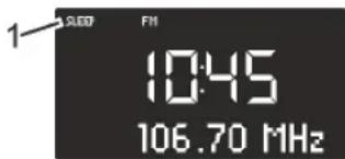 SONORO CD 2 - Sleeptimer instellen - 1