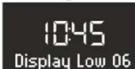 SONORO CD 2 - Setting display dimmer - 2