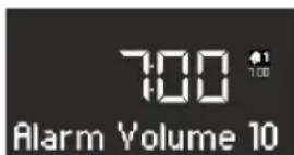 SONORO CD 2 - Wekvolume instellen - 1