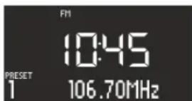 SONORO CD 2 - FM-Sender als Favorit speichern - 1