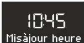 SONORO CD 2 - Réglage de l'actualisation automatique de l'heure/ de la date - 1