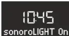 SONORO CD 2 - Licht ein- und ausschalten - 1