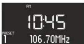 SONORO CD 2 - Storing FM stations as favourites - 1