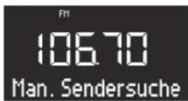 SONORO CD 2 - Manuelle Sendersuche - 1