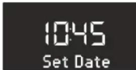 SONORO CD 2 - Datum handmatig instellen - 1