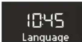 SONORO CD 2 - Setting the display language - 1