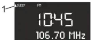 SONORO CD 2 - Sleeptimer einschalten - 1