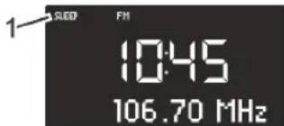 SONORO CD 2 - Impostazione dello sleep timer - 1