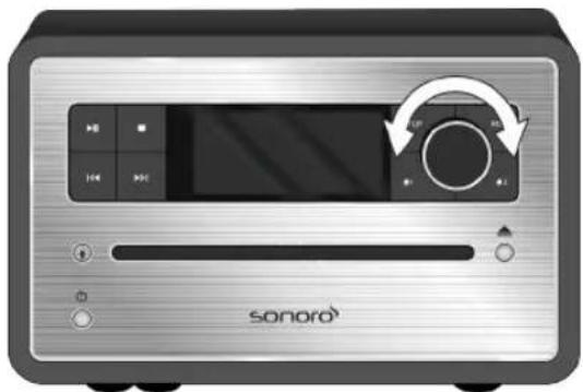 SONORO CD 2 - Impostazione del volume - 1