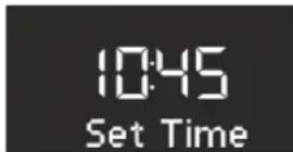 SONORO CD 2 - Setting the time manually - 1