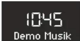 SONORO CD 2 - Demo Musik ein-/ausschalten - 1