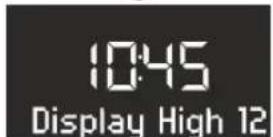 SONORO CD 2 - Setting display dimmer - 1
