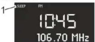 SONORO CD 2 - Setting the Sleep Timer - 1