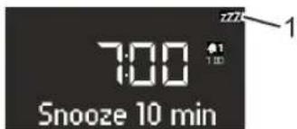 SONORO CD 2 - Snooze instellen - 1