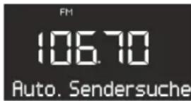 SONORO CD 2 - Automatische Sendersuche - 1