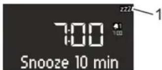 SONORO CD 2 - Snooze einstellen - 1