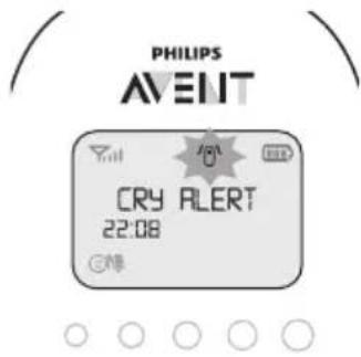 PHILIPS AVENT SCD723 - Upozornění na plač - 1