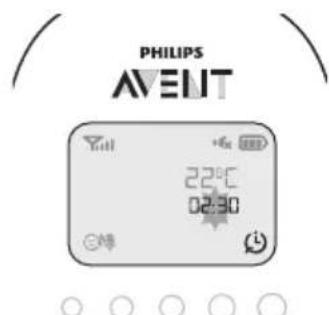 PHILIPS AVENT SCD723 - Cronometrul de hränire - 1