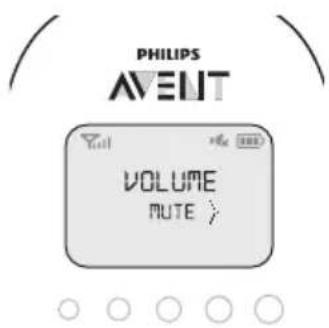PHILIPS AVENT SCD723 - Volume off - 1