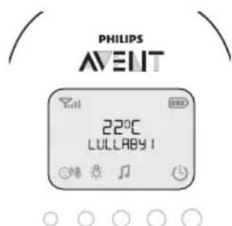 PHILIPS AVENT SCD723 - Cântec de leagàn - 1
