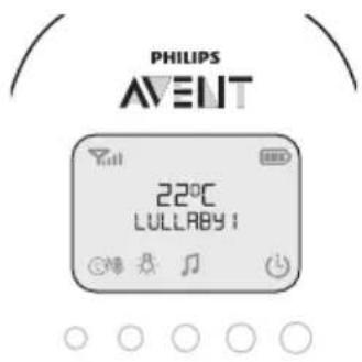 PHILIPS AVENT SCD723 - Altatódal - 1