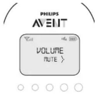 PHILIPS AVENT SCD723 - Désactivation du volume - 1