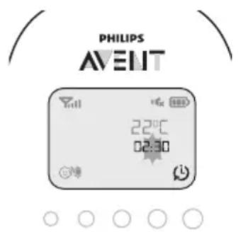 PHILIPS AVENT SCD723 - Taimep 3a yac Ha xpaheHe - 1