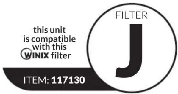 Winix HR1000 - EINSETZEN DER FILTER - 4