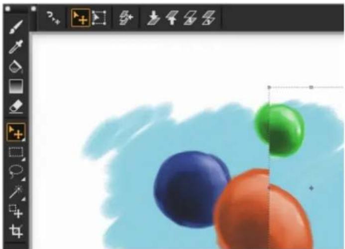 COREL Painter 2019 - Transformation de calques - 2