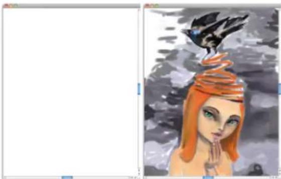 COREL Painter 2019 - Flux de travail 3 : Commencer à travailler sur une zone de travail vierge - 1