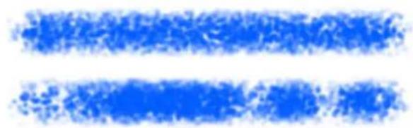 COREL Painter 2019 - options de la zone Aérographe - 5