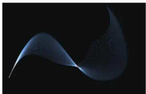 COREL Painter 2019 - Options des styles de particules à attraction magnétique - 4