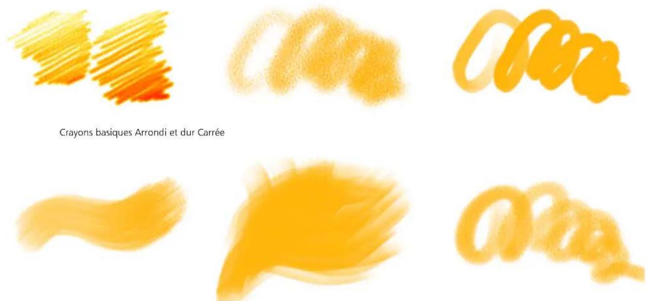 COREL Painter 2019 - Craies, pastels et crayons - 1