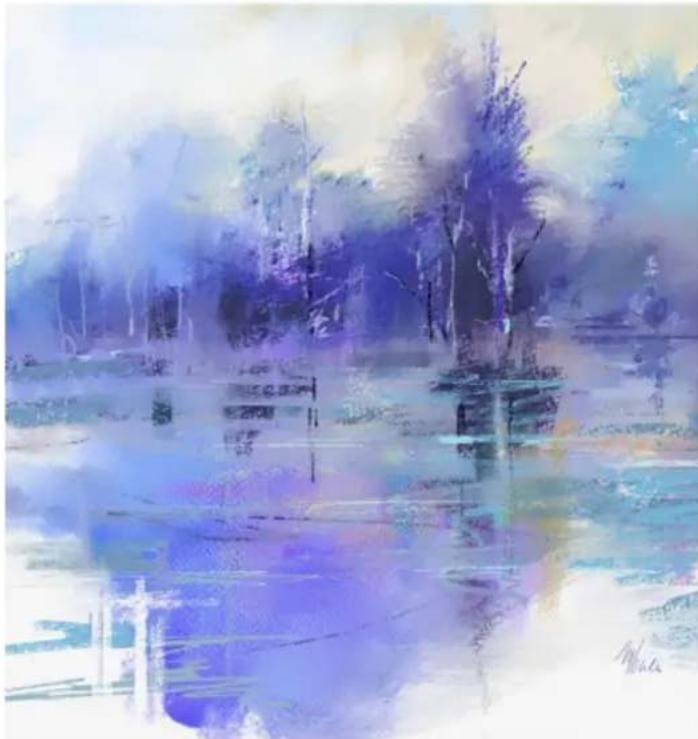 COREL Painter 2019 - Options de glacis - 2