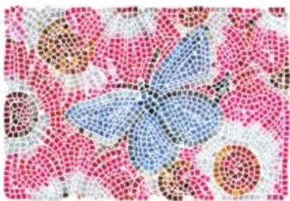COREL Painter 2019 - Mosaïques et tesselles - 1