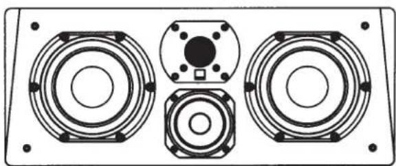 SVS Prime Bookshelf - Center Channel Placement - 1