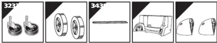 Shop-Vac SS12350A - With Rear Caster Dolly/Tool Holder - 3