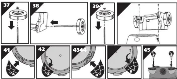 Shop-Vac SS12350A - ENSAMBLADO DE CARRETTILA CON RUEDA POSTERIOR/PORTA-HERRAMIENTAS, RUELAS y BASES FRONTALES y POSTERIORES - 2
